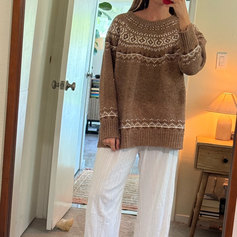 Calvin Klein Fair Isle Sweater